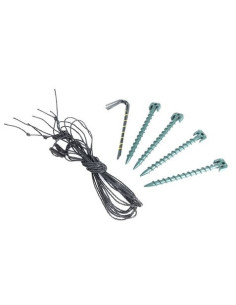 INVERNADERO DE JARDÍN 160X160X180CM MADER 2