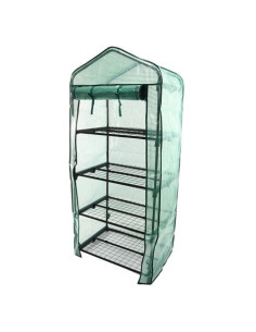 INVERNADERO DE JARDÍN 69X49X158CM MADER