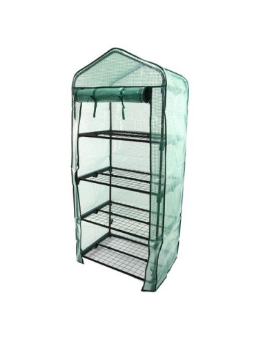 INVERNADERO DE JARDÍN 69X49X158CM MADER