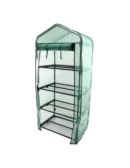 INVERNADERO DE JARDÍN 69X49X158CM MADER