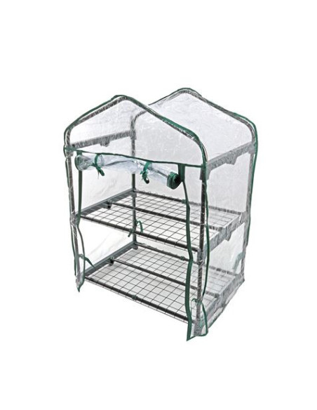 INVERNADERO DE JARDÍN 69X49X92CM MADER