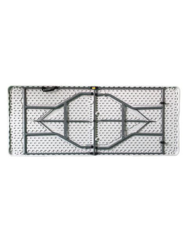 MESA DE RESINA PLEGABLE 180X70X74CM 3.5CM SUNGARDEN