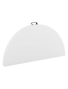 MESA DE RESINA REDONDA PLEGABLE 160X74CM 4.5CM SUNGARDEN 2