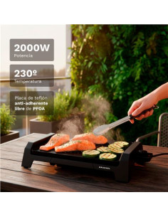 PLANCHA DE ASAR ELECTRICA BK-P36 CON 2000W 2