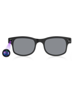 SMART GLASSES GAFAS INTELIGENTES G1-2 CON CAMARA NEGRO