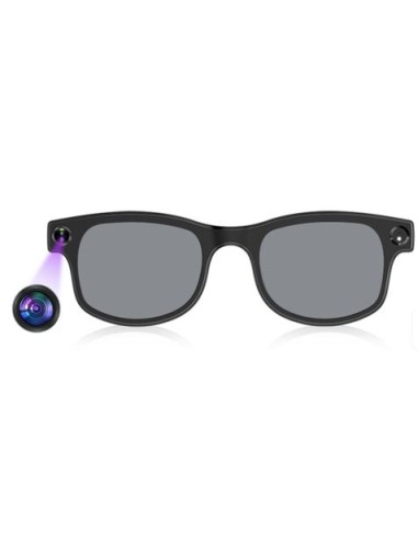 SMART GLASSES GAFAS INTELIGENTES G1-2 CON CAMARA NEGRO