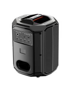 ALTAVOZ BLUETOOTH F42 + MICRÓFONO + EFECTOS LED AZUL XO