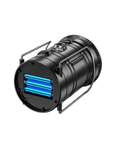 LINTERNA LED CAMPING 2 EN 1 CON GANCHO 280LM ELBAT