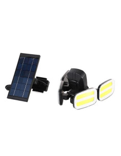 FOCO SOLAR CUÁDRUPLE CON SENSOR 800LM ELBAT 2