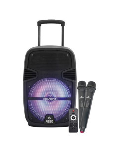 ALTAVOZ A350 AMPLIFICADO 12 350W | BATERIA 4500 | 2 X MICROFONOS | 50W RMS