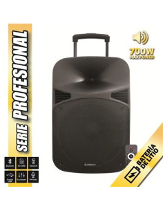 ALTAVOZ AUTOAMPLIFICADO 15 700W CON BATERIA SERIE PRO COOLSOUND