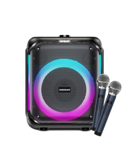 ALTAVOZ KARAOKE PORTATIL PARTYBOX 8\" COOLSOUND