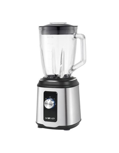 BATIDORA INOXIDABLE VASO CRISTAL 1800W 1.5 LITROS MUVIP
