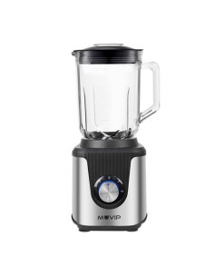 BATIDORA INOXIDABLE VASO CRISTAL 1800W 1.8 LITROS MUVIP 2