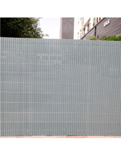 CAÑIZO PLÁSTICO DOBLE CARA 2X3 METROS GRIS CLARO SUNGARDEN 2