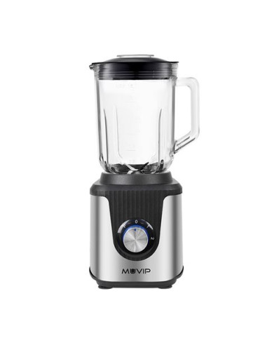 BATIDORA INOXIDABLE VASO CRISTAL 1800W 1.8 LITROS MUVIP