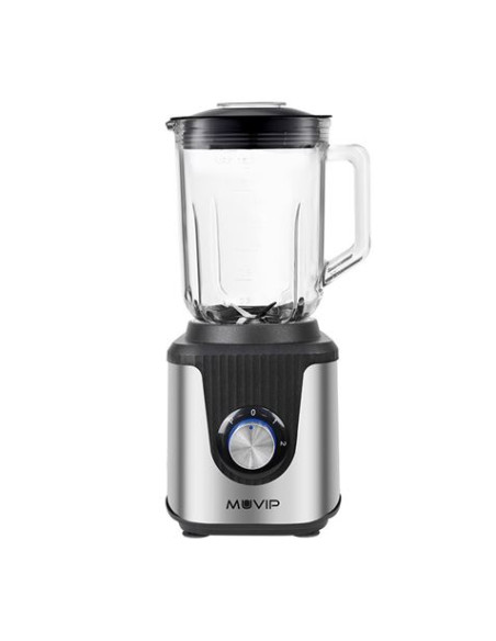 BATIDORA INOXIDABLE VASO CRISTAL 1800W 1.8 LITROS MUVIP