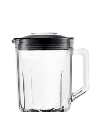 BATIDORA INOXIDABLE VASO CRISTAL 1800W 1.8 LITROS MUVIP