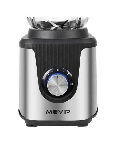 BATIDORA INOXIDABLE VASO CRISTAL 1800W 1.8 LITROS MUVIP