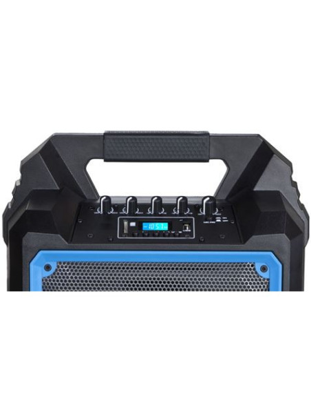 ALTAVOZ AUTOAMPLIFICADO PRO200 6.5 200W CON BATERIA + MICRO SERIE PRO COOL