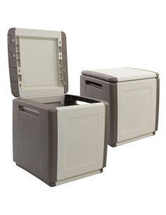BAUL DE ALMACENAMIENTO CUBE LINE 540X530X570MM ARTPLAST 2