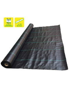MALLA ANTIHIERBAS NEGRA 100GR 2X100M SUNGARDEN