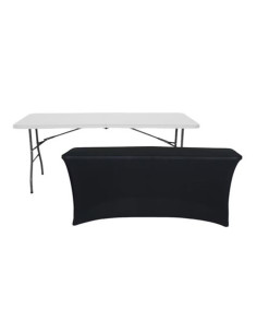 FUNDA PARA MESA DE RESINA 240X74X74CM NEGRA SUNGARDEN 2