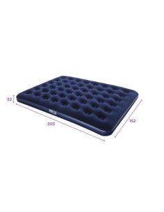 COLCHON HINCHABLE DOBLE 203X152CM BESTWAY