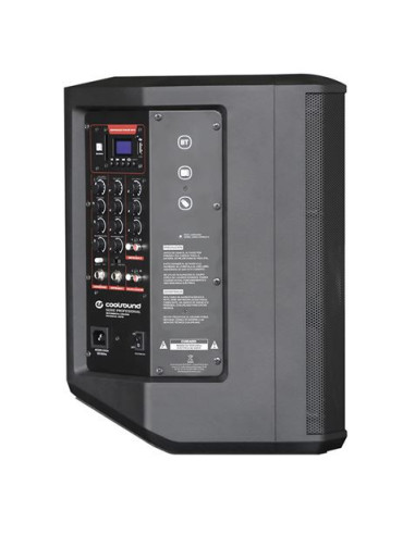 ALTAVOZ AUTOAMPLIFICADO PRO600 8 500W CON BATERÍA + 2 MICROS SERIE PRO