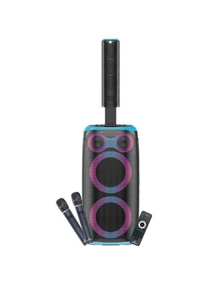 ALTAVOZ KARAOKE COOLSOUND BLAST PUMP 2.1 2X6.5 + 5xTWEETERS 550W AZUL
