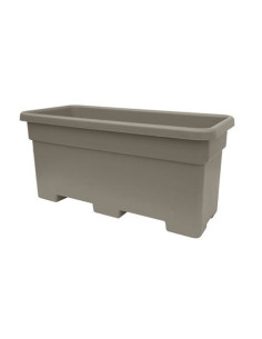 JARDINERA MAXI RECTANGULAR 60CM TORTORA ARTPLAST