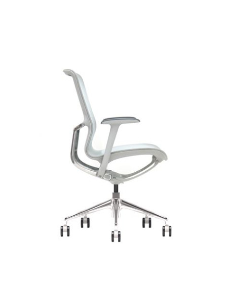 SILLA OFICINA GAMA SENSE ELEGANCE GRIS CROMAD