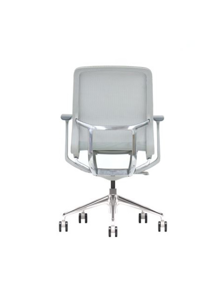 SILLA OFICINA GAMA SENSE ELEGANCE GRIS CROMAD