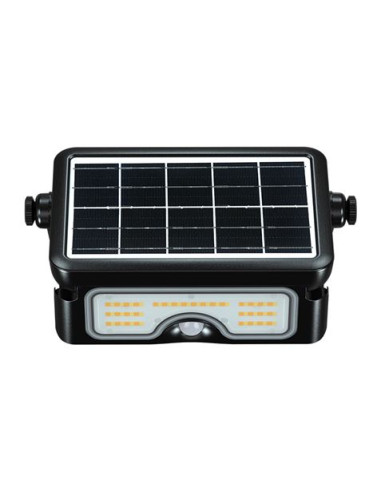 FOCO LED SOLAR 7W 900LM MULTIFUNCIÓN + CCT 3000K/4000K/6000K ELBAT