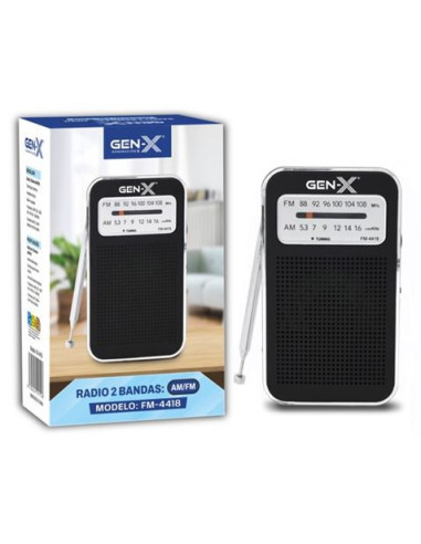 RADIO PORTATIL AM/FM 4418 GEN-X