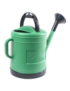 REGADERA 13L VERDE CON CRIBADO MADER