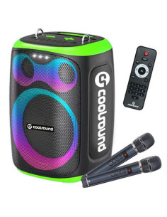 ALTAVOZ KARAOKE PORTATIL COOLSOUND BLAST 8 300W VERDE
