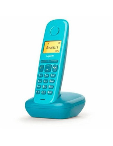 TELÉFONO DECT GIGASET A170 AZUL | LCD 1.5 | FUNCION ALARMA