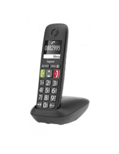 TELEFONO FIJO INALAMBRICO E290 TECLAS GRANDES NEGRO GIGASET