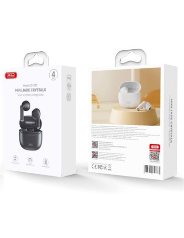 AURICULARES BLUETOOTH TWS X33 NEGRO XO