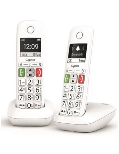 TELEFONO INALAMBRICO E290 DUO | TECLAS GRANDES | GIGASET