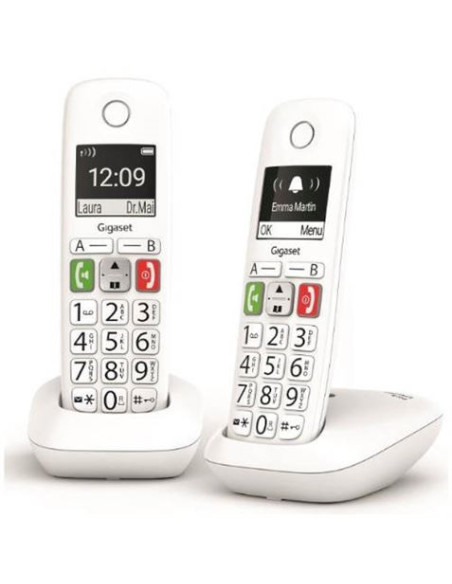 TELEFONO INALAMBRICO E290 DUO | TECLAS GRANDES | GIGASET