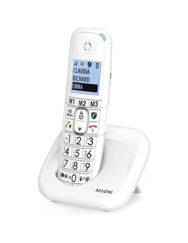 TELEFONO INALAMBRICO TECLAS GRANDES CON MANOS LIBRES 	XL785 BLANCO ALCATEL