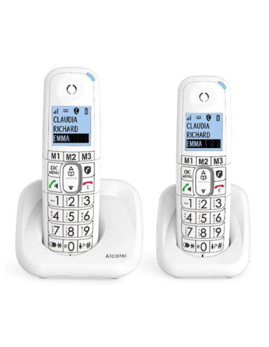TELEFONO INALAMBRICO XL785 BLANCO DUO ALCATEL