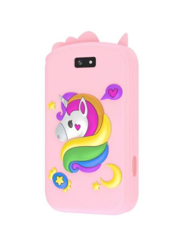 TELEFONO MOVIL CON CAMARA Y LOCALIZADOR INFANTIL H160 ROSA XO