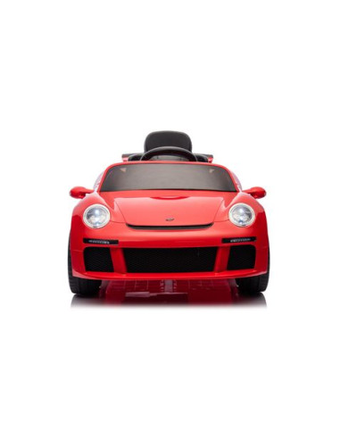 COCHE INFANTIL A BATERIA CON CONTROL REMOTO PORSCHE RUF CTR3 ROJO