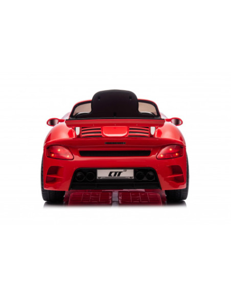 COCHE INFANTIL A BATERIA CON CONTROL REMOTO PORSCHE RUF CTR3 ROJO