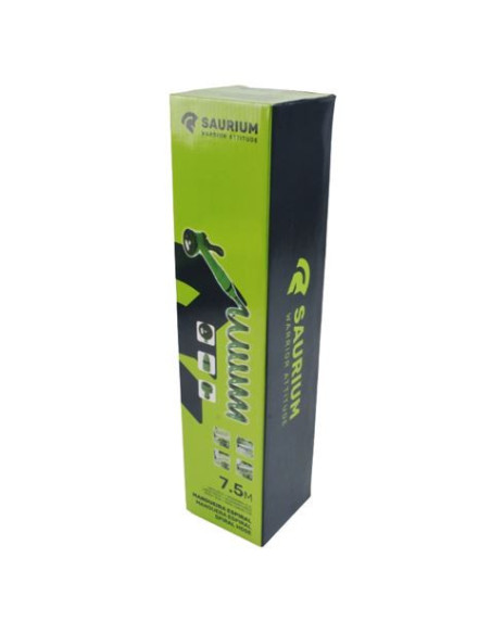 MANGUERA JARDIN ESPIRAL 7,5 Mtrs. SAURIUM