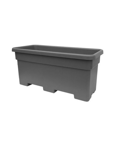 JARDINERA MAXI RECTANGULAR 60CM ANTRACITA ARTPLAST