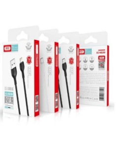 CABLE 2.1A USB A TIPOC 1 METRO BLANCO NB200 XO 2